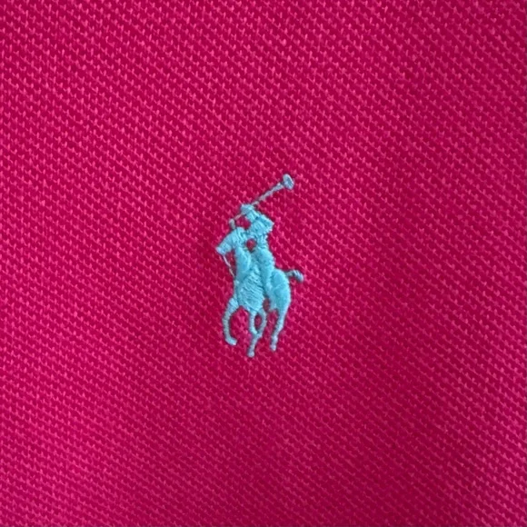 Polo Ralph Lauren The Iconic Mesh Polo Shirt / Pink Sky / Size Small - Picture 1 of 5